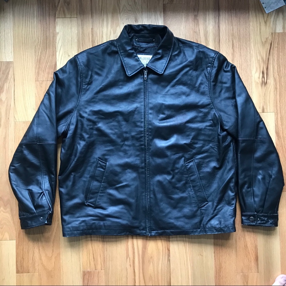 2XLT Wilson Leather Jacket *1/2 profits to charity